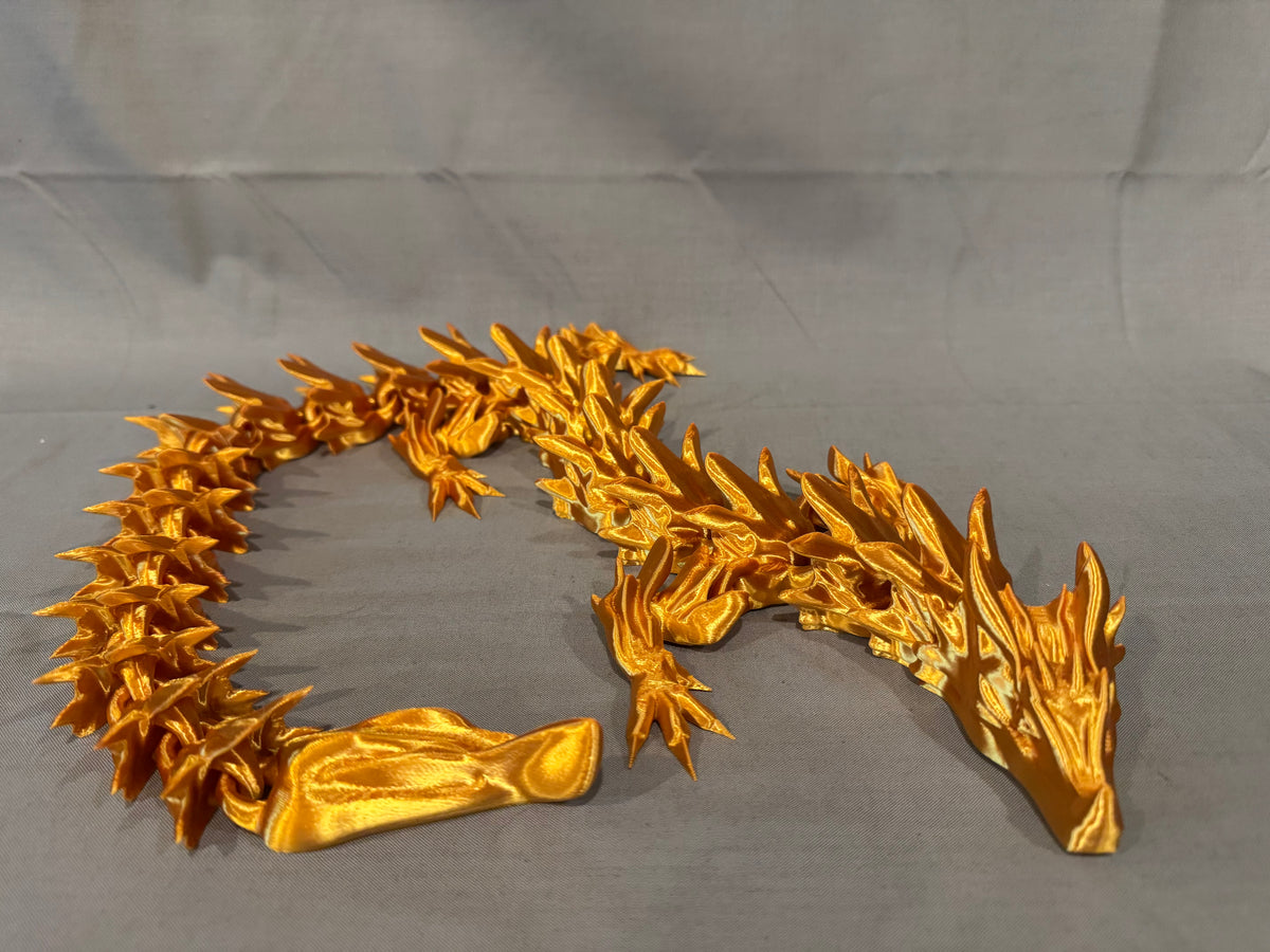 Articulated 28” dragon