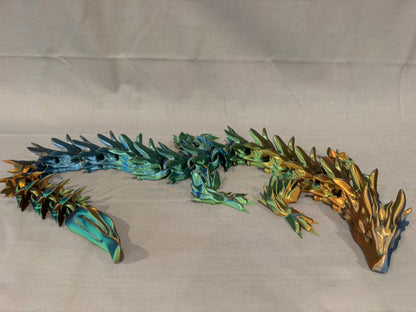 Articulated 28” dragon