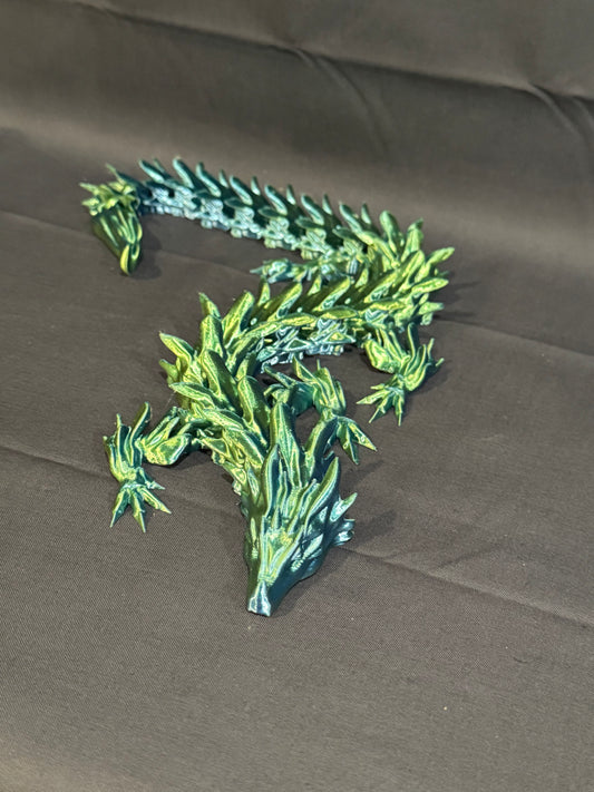 Articulated 18" Spiked Dragon